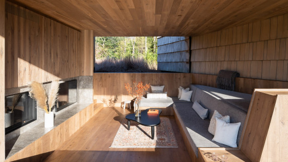 Click to view video: The Panorama of Stony Hill House: Architectural Tour | ARCHITECTURE HUNTER